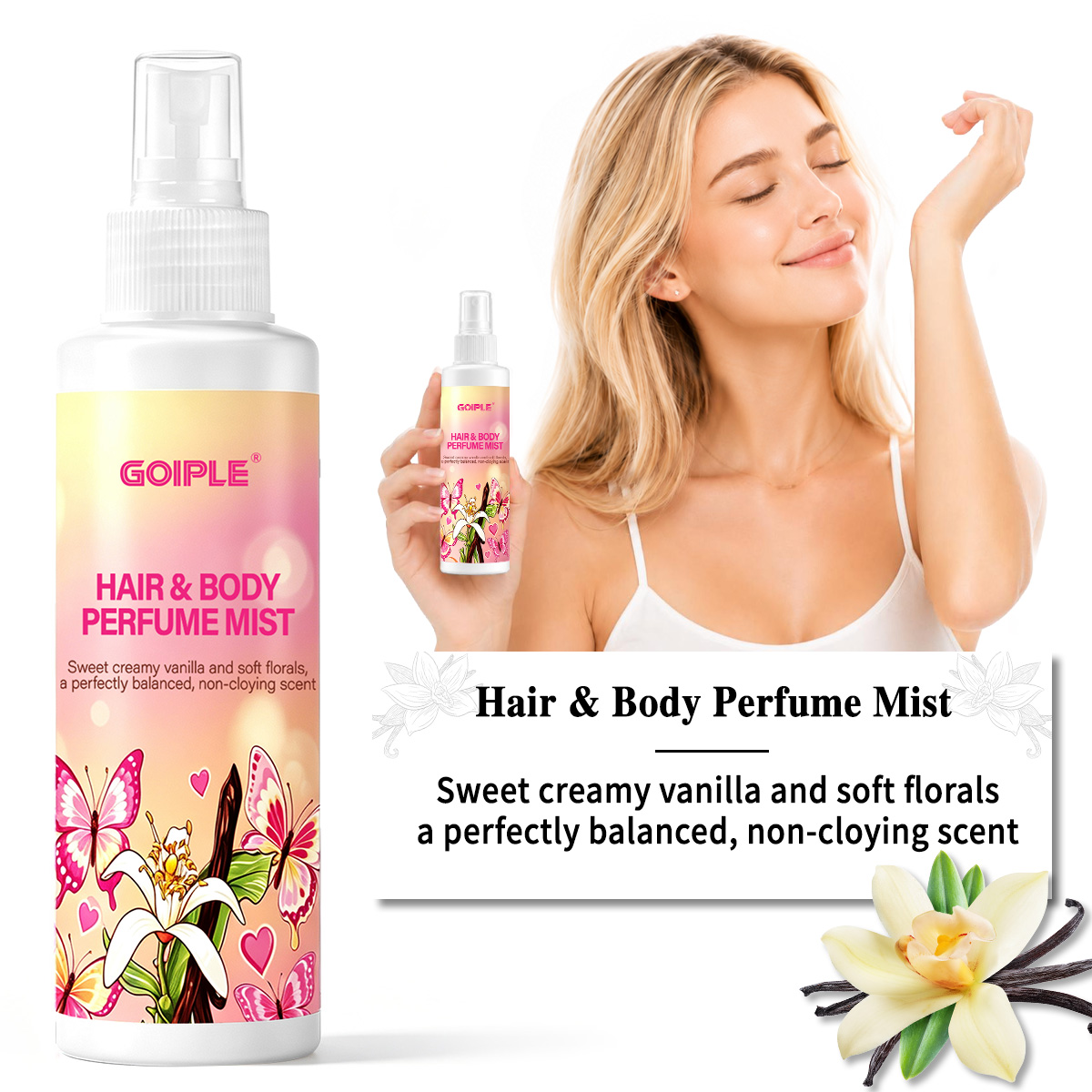 Perfume Fragrance Hair Spray - Парфюмированный спрей для волос и тела: