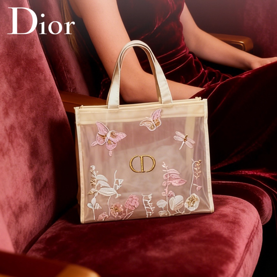 Perfume Fine Fragrance - Сумка Christian Dior, роскошная дизайнерская полупрозрачная