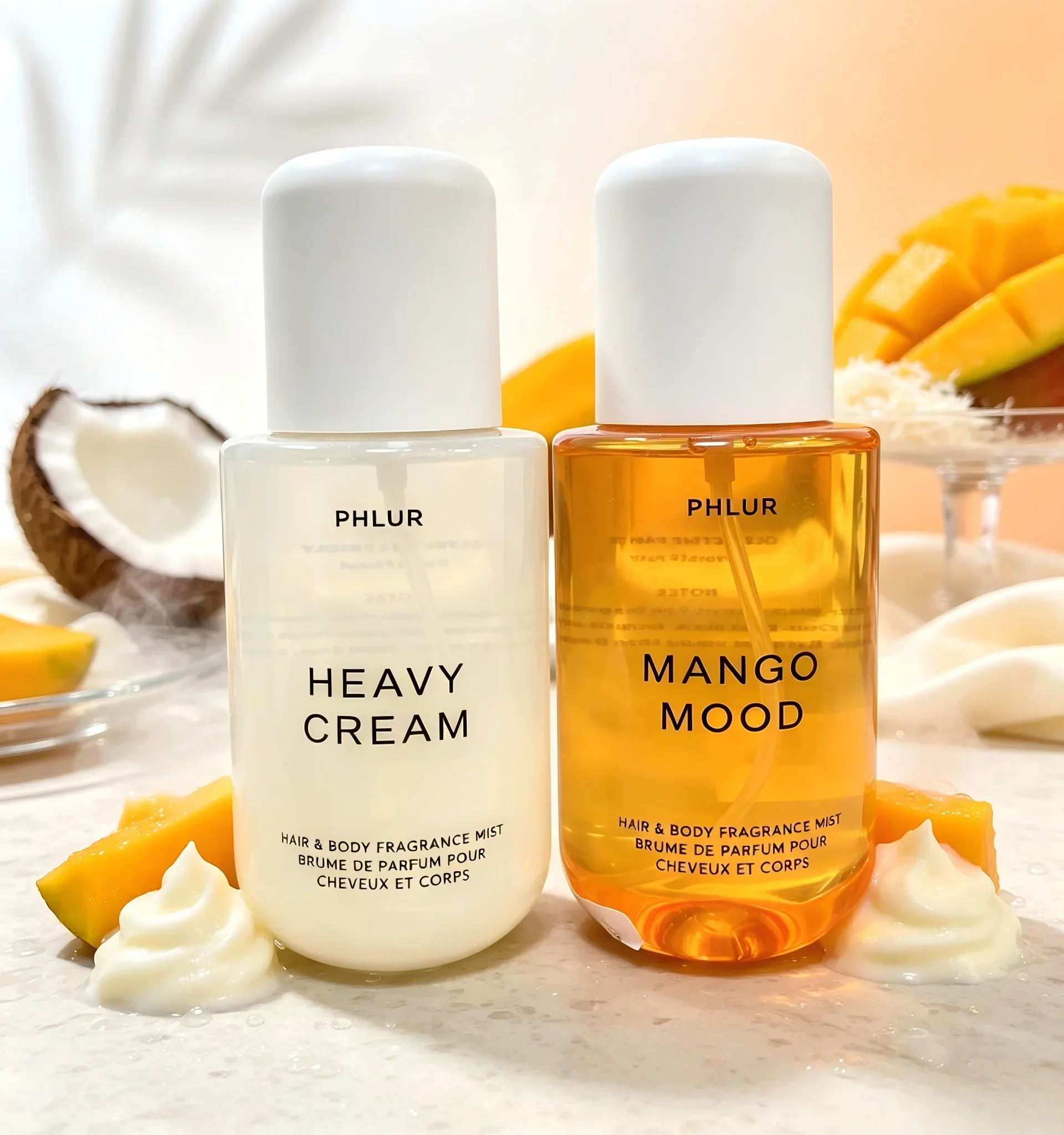 Perfume Fragrance Hair Spray - Набор парфюмированных спреев Phlur Heavy Cream