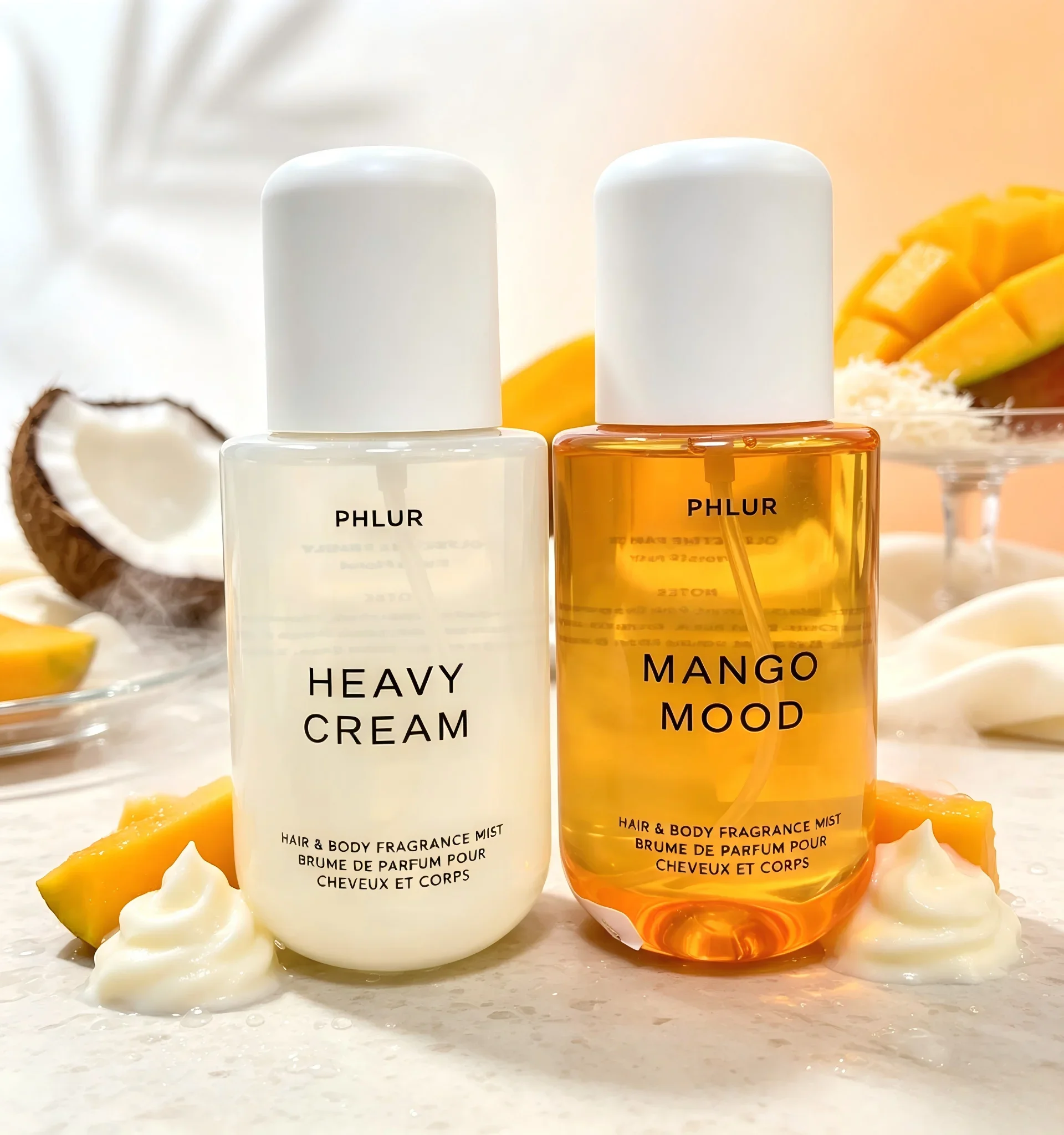Perfume Fragrance Hair Spray - Набор парфюмированных спреев Phlur Heavy Cream
