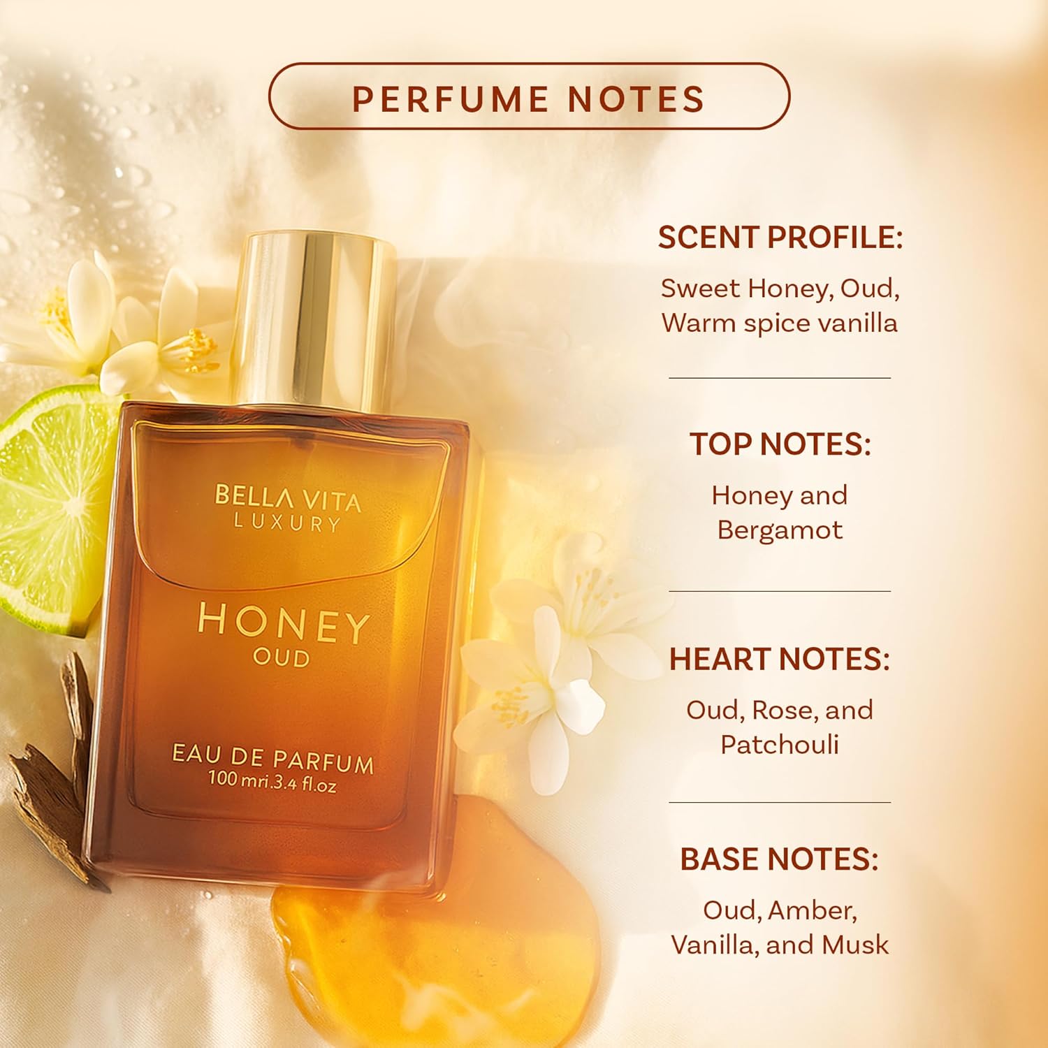BellaVita Luxury Honey Oud EDP – обзор и цена Perfume Quality Fragrance Oils