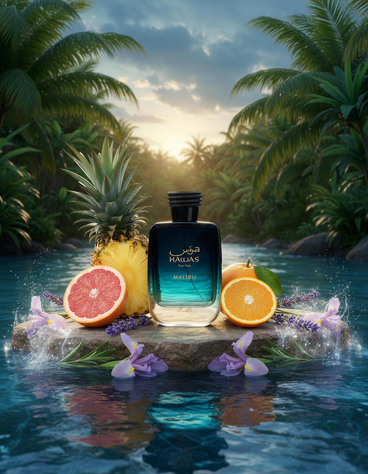 Rasasi Hawas Malibu For Him ED – обзор и цена Perfume Fine Fragrance