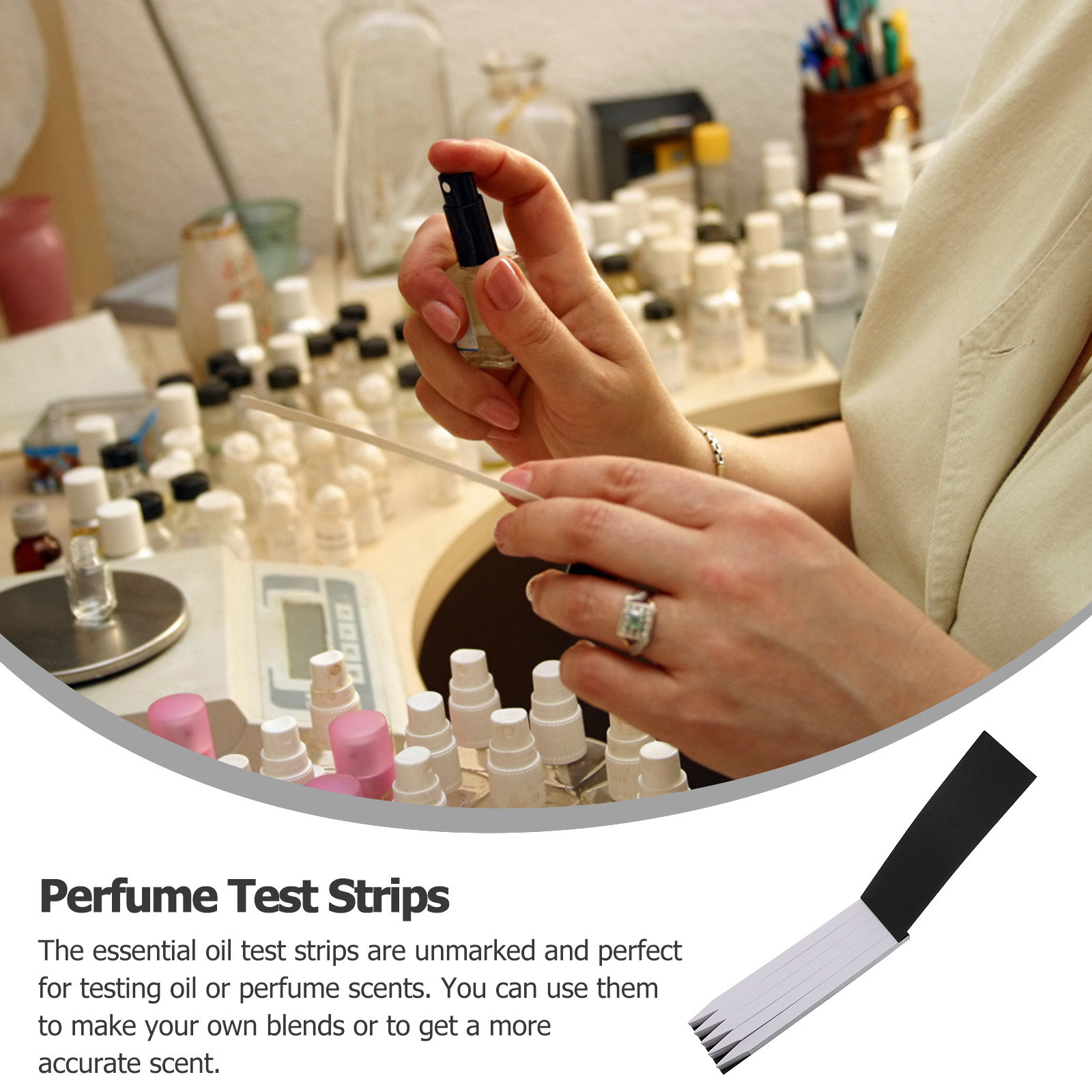 100 шт. тест-полосок для парфю – обзор и цена Perfume Quality Fragrance Oils